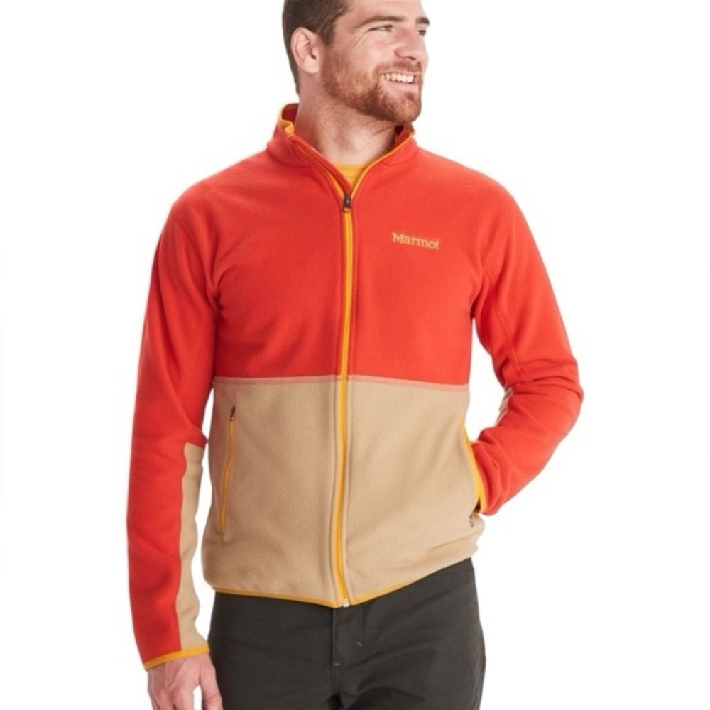 Marmot Men’s Rocklin Full Zip Fleece Jacket